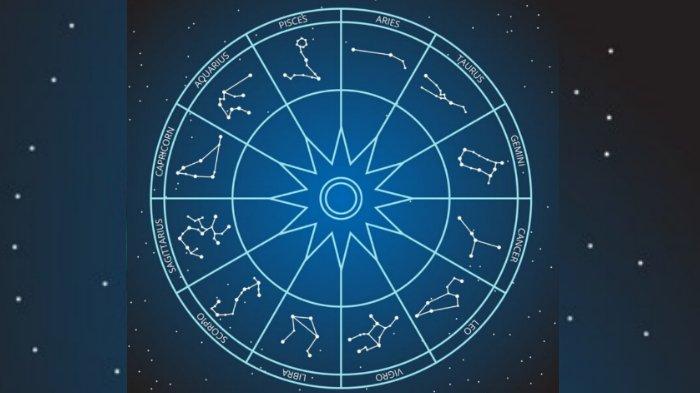 Ilustrasi logo zodiak.