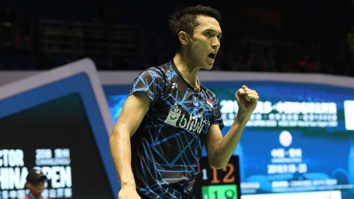 Pebulu tangkis Indonesia Jonatan Christie