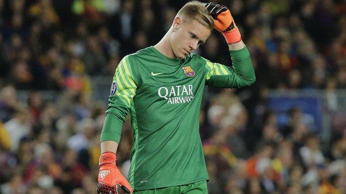 Posisi Ter Stegen mulai diragukan menjadi kiper nomor satu Barcelona