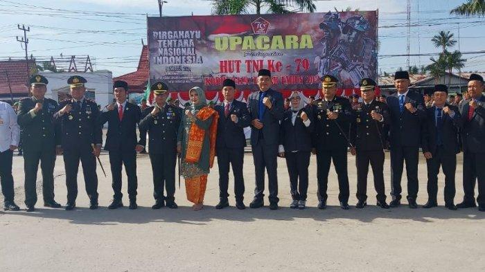 Dandim 0419 Tanjab Apresiasi SKK Migas - Petrochina dalam Support Progam Pemberdayaan Masyarakat