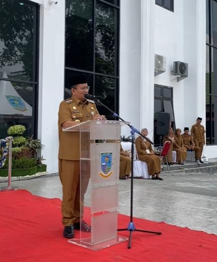 Walikota Jambi Resmikan Kantor Meresmikan Gedung Baru Kantor Dinas Perumahan Rakyat Dan Kawasan Permukiman Kota Jambi.