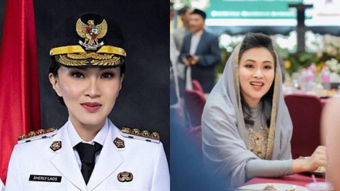 KEKAYAAN SHERLY TJOANDA - Kolase foto Gubernur Maluku Utara Sherly Tjoanda. Harta kekayaan Sherly tercatat di LHKPN sebesar Rp972.112.709.057.