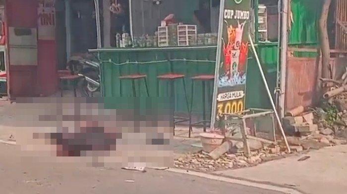 KECELAKAAN MAUT: Kecelakaan maut terjadi di jalan PUK Kanor - Rengel tepatnya di Desa Semambung, Kecamatan Kanor, Kabupaten Bojonegoro, Jawa Timur, Rabu (25/6/2025). Pelajar MA tewas. (TRIBUN JATIM/ISTIMEWA)
