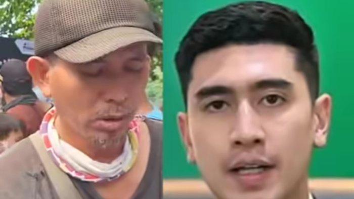 MERUGI - Kastimatong (kiri), pedagang mainan mengaku rugi setelah diborong Verrell Bramasta lantaran hanya dibayar Rp7 juta. Namun akhirnya lega balik modal, Selasa (1/7/2025).