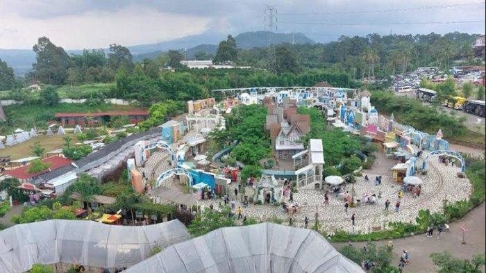 Area wisata Dusun Semilir, Sabtu (19/12/2021)