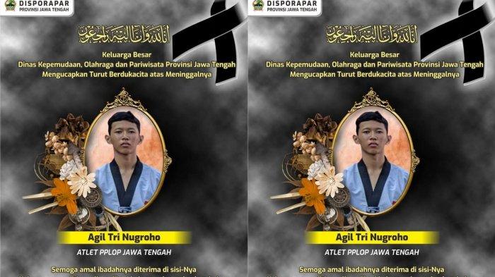 ATLET MENINGGAL - Atlet pelajar taekwondo PPLOP Jateng diduga meninggal dunia usai menjalani latihan keras bersama pelatih.