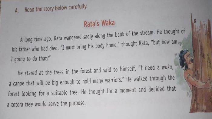 Bacaan 1 buku Bahasa Inggris bab 8 Halaman 124