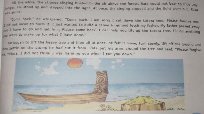 bacaan 3 buku Bahasa Inggris bab 8 Halaman 124 (IST)