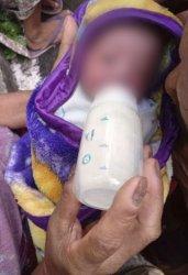 Bayi yang ditemukan di bawah jembatan Makam Kyai Potro Wongso Sentono Gunungpati Semarang