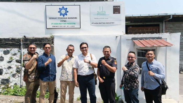 Bea Cukai Tanjung Emas lakukan kunjungan atau Customs Visit Customers pada PT Aida Rattan Industry, Kamis (07/09/23).