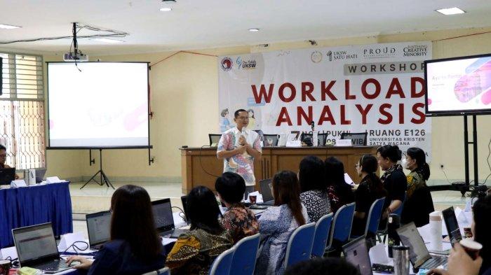 DITA UKSW Adakan Workshop Workload Analysis, Bekali Tenaga Kependidikan Menghitung Beban Kerja.