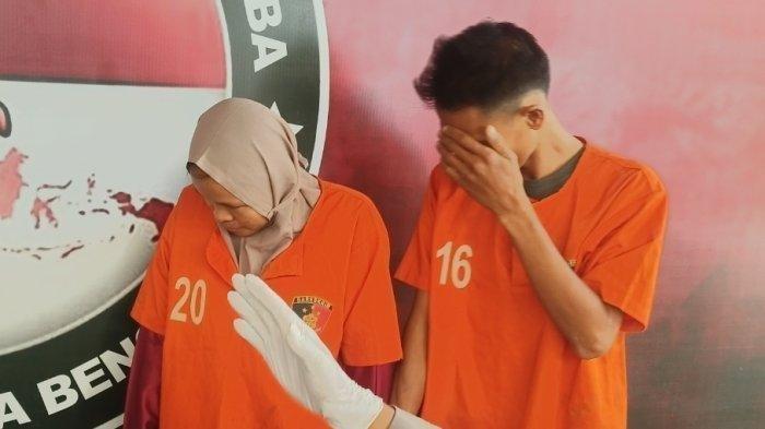 Diduga untuk modal nikah, sepasang kekasih di Bengkulu, PR dan LW ini malah diciduk jual narkoba jenis ganja.