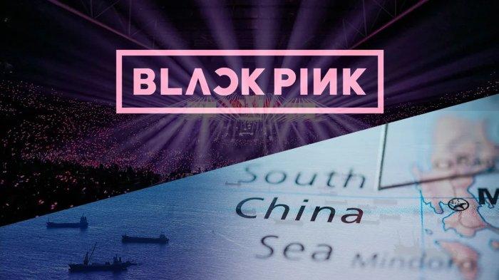 Fans Blackpink mengkritik situs penyelenggara tur, karena menunjukkan peta Laut Cina Selatan dengan batas-batas yang disengketakan.