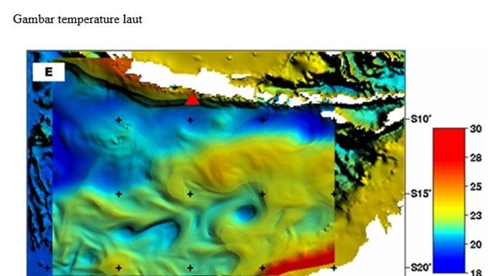 Gambar temperature laut
