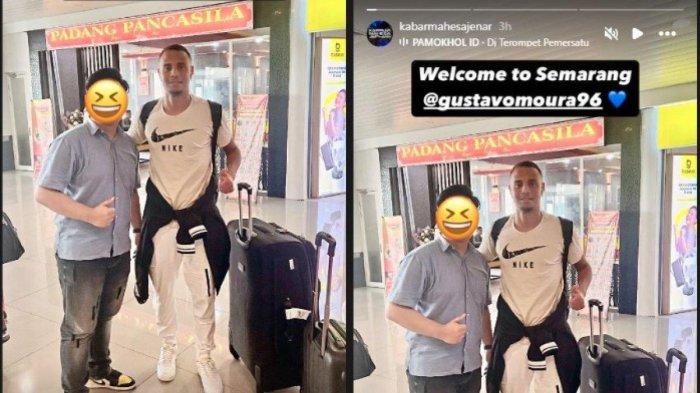 Sosok striker asing dari Brasil, yakni Gustavo Souza disinyalir telah tiba di Indonesia dan segera gabung ke PSIS Semarang, Senin (25/11/2024).