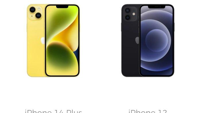 Harga iPhone 14 Plus dan iPhone 12