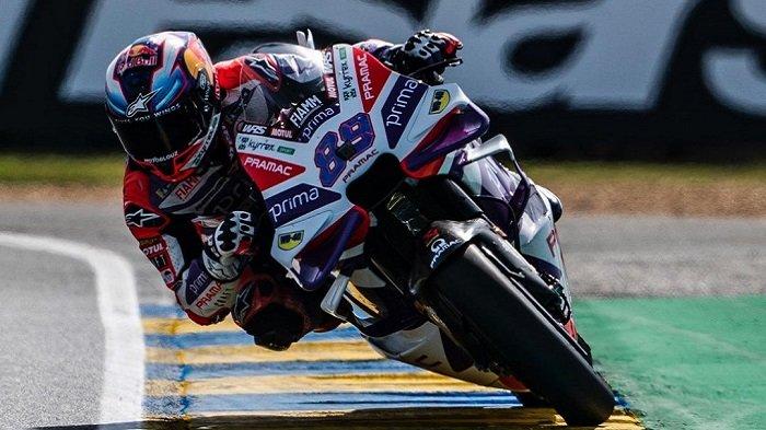 Jorge Martin saat tampil di MotoGP 2023 GP Jerman