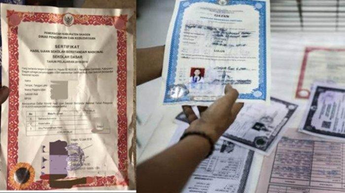 Viral di Sragen, ijazah SD digunakan sebagai bungkus mie. Disdik Sragen imbau pentingnya menjaga dokumen berharga agar tidak hilang.