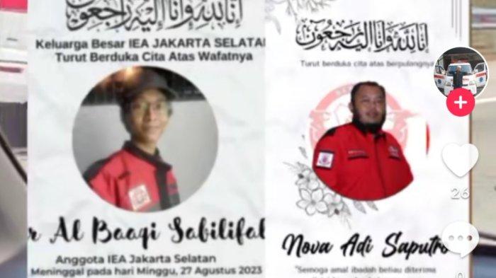 Inilah sosok Nova Adi Saputro (39) dan Al Baaqi Sabilifalah (21) meninggal dalam kecelakaan maut Mobil ambulans di Tol Batang, Minggu (27/8/2023). 