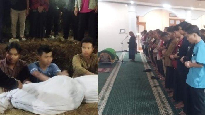 Jenazah Burhanis korban tewas dihajar massa di Pati dimakamkan di Lemah Mulya, Karawang Timur Jawa Barat setelah Subuh, Sabtu (8/6/2024).