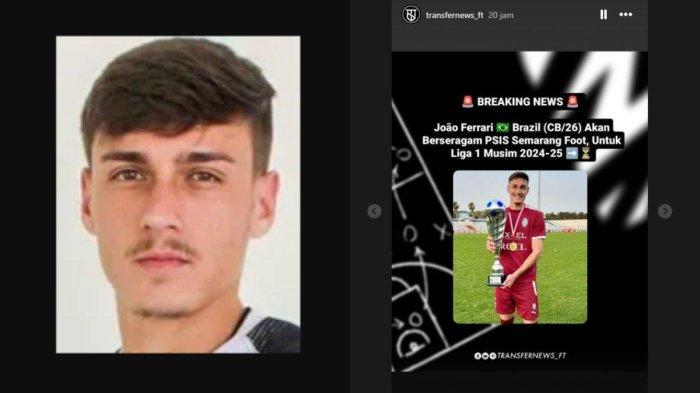 Joao Ferarri yang santer deal ke dalam klub PSIS Semarang.