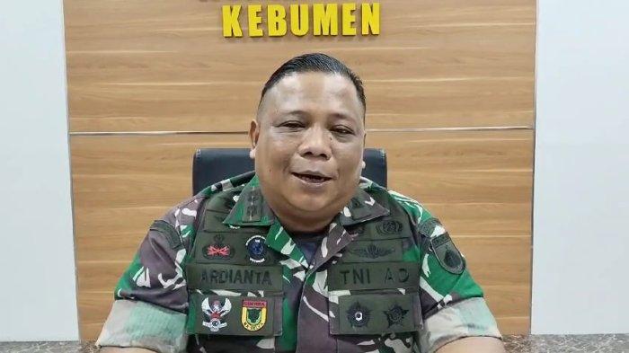 KLARIFIKASI - Dandim 0709/Kebumen Letkol Czi Ardianta Purwandhana, S.Hub.Int., M.Han video viral dua oknum TNI membawa senjata tajam 