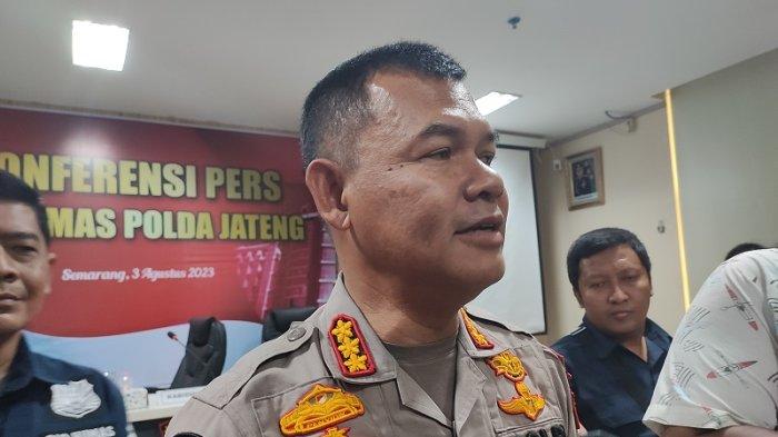 Kabid Humas Polda Jateng Kombes Stefanus Satake Bayu Setianto di kantor Polda Jateng, Kamis  (3/8/2023).