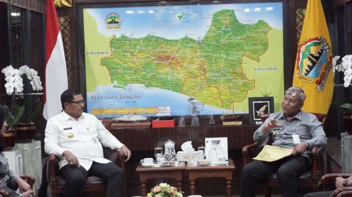 Kakanwil Temui Pj Gubernur Bahas Gugus Tugas Bisnis dan HAM Jawa Tengah