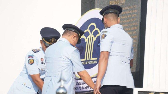 Kanwil Kemenkumham Jateng Adakan Upacara Tabur Bunga