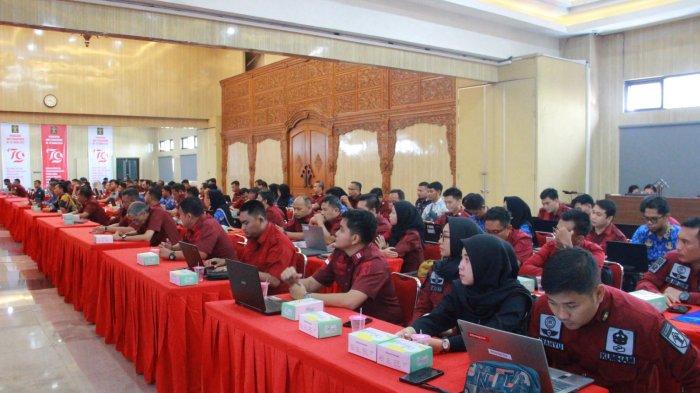 Kanwil Kemenkumham Jateng Gelar Kegiatan Pendampingan Pengisian/Pencatatan E-Tendering, E-Purchasing/Non E-Tendering, E-Kontrak dan Penggunaan PDN pada Aplikasi SPSE