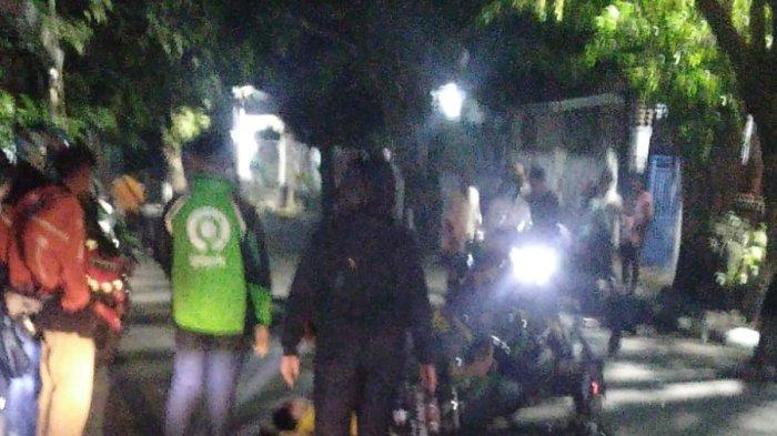 Kecelakaan adu banteng di Jalan Meranti Raya, Padangsari, Banyumanik. Satu kakek tewas di lokasi kejadian, Rabu (12/7/2023). 

