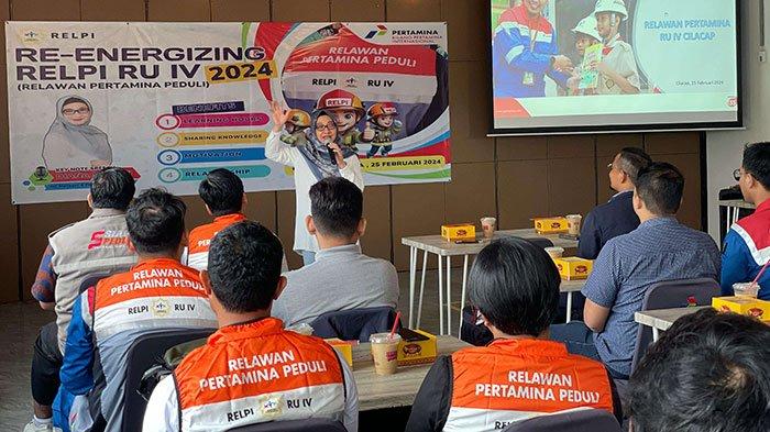 Kegiatan bertajuk ‘Re-Energizing Relpi RU IV 2024’ oleh Relawan Pertamina Peduli (Relpi)
