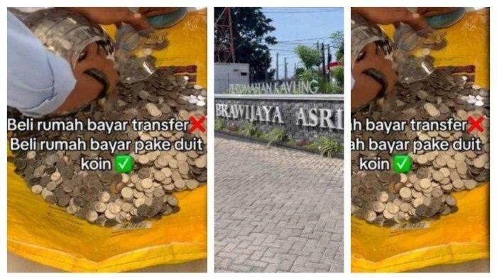 Kisah viral penjual martabak membeli rumah di Banyuwangi, Jawa Timur. Ia mengumpulkan uang koin Rp1.000 di dalam tiga setengah galon.