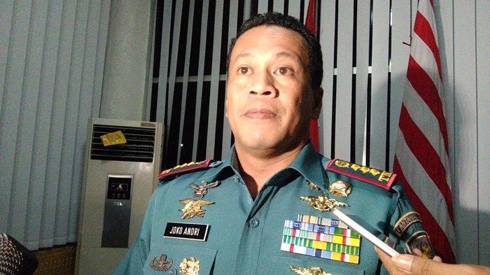 Komandan Pangkalan TNI Angkatan Laut  (Lanal) Semarang, Kolonel Laut (E) Joko Andriyanto terangkan terkait mudik gratis menggunakan kapal perang KRI 593 Banda Aceh