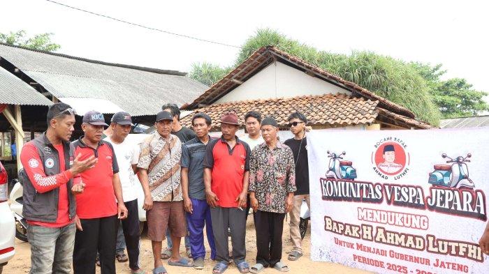 Komunitas Pecinta Vespa di Jepara Dukung Irjen Ahmad Luthfi Maju dalam Pilgub Jateng 2024