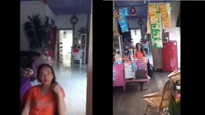 Kondisi rumah Mariana dan K pasangan viral asal Sambas.