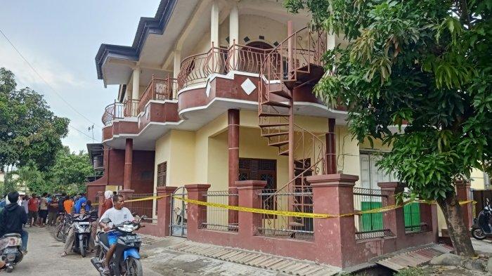 Kondisi rumah yang diduga perampokan di wilayah Comal, Kabupaten Pemalang.