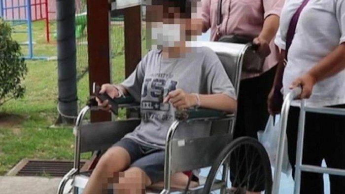 Kondisi sang anak setelah kecelakaan (Facebook via The Thaiger)