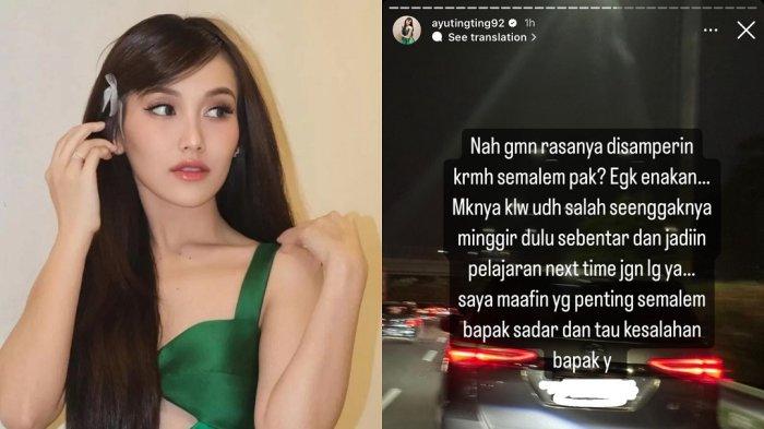 Kronologi Ayu Ting Ting Kecelakaan di Tol, Begini Kondisi Ibu Bilqis