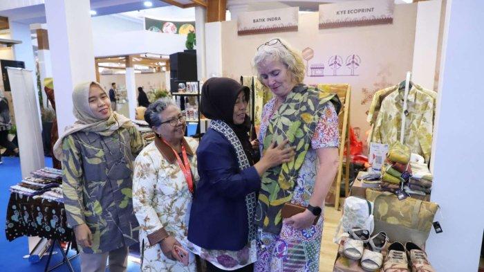 Kye Ecoprint, Binaan Kilang Cilacap Antusias Ikuti Pameran TEI Pertamina 2023