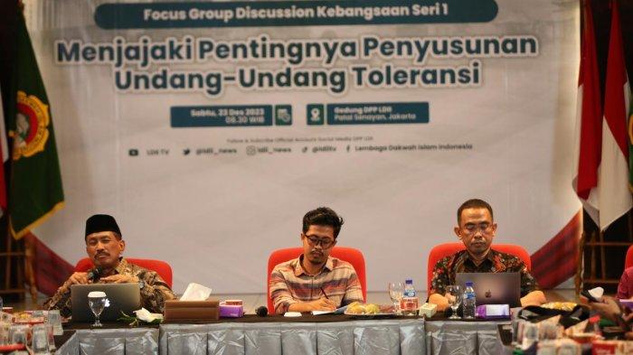 Focus Group Discussion (FGD) Kebangsaan yang diselenggarakan DPP LDII, Jakarta, Sabtu (23/12).