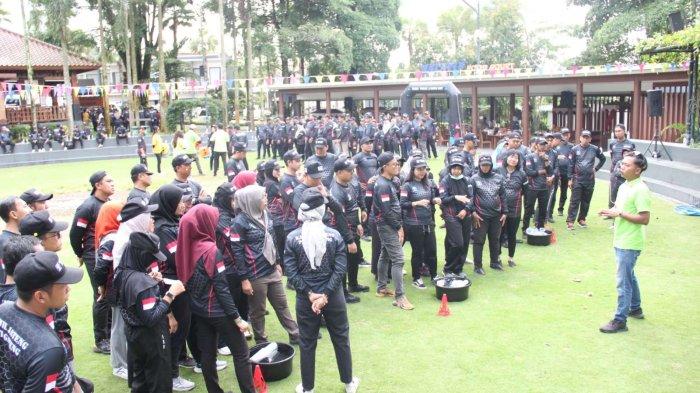 Lakoni Fun Game Bersama, Kemenkumham Jateng Larut Dalam Kebersamaan