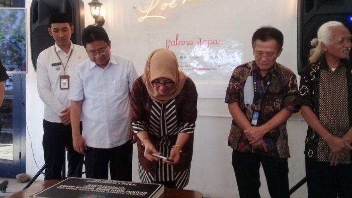 Launching Negeri Kopi Desa Wisata Japan Kabupaten Kudus dengan penandatanganan prasasti, Jumat (6/10/2023).
