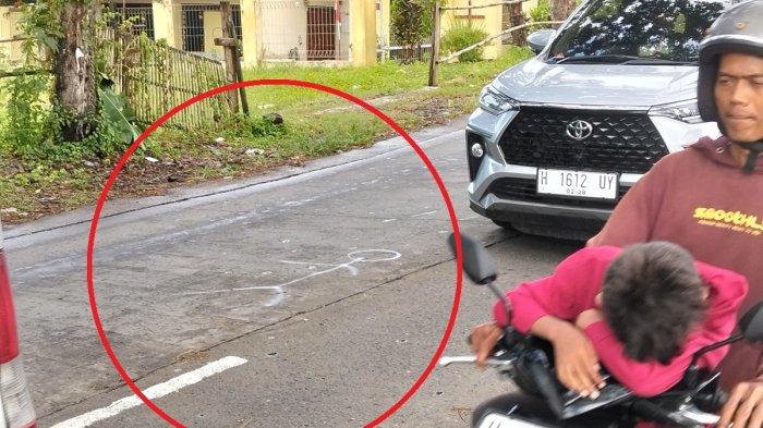 Lokasi tewasnya mahasiswi Unnes saat mengalami kecelakaan dengan Feeder Trans Semarang di Gunungpati