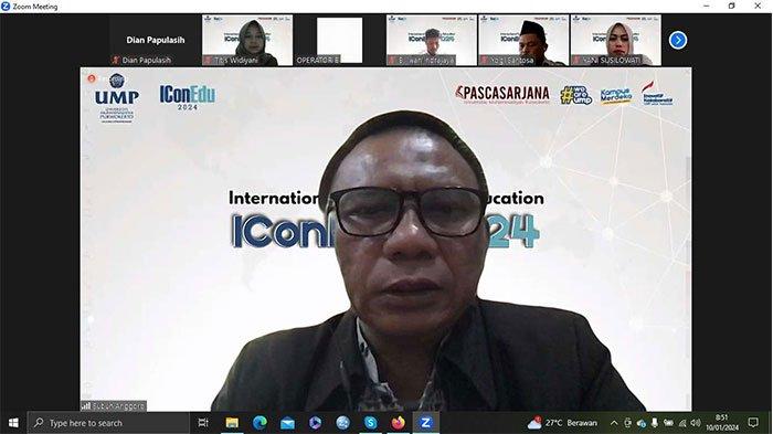 Magister Pendidikan Dasar UMP Kaji Pendidikan Global di IConEdu 2024