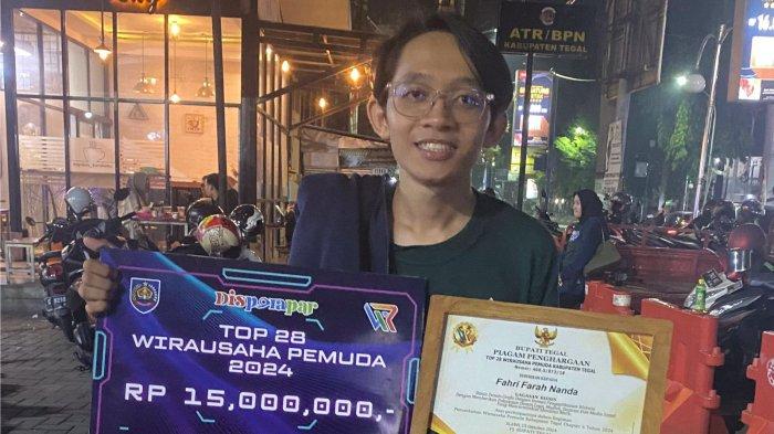 Inovasi Bisnis Jasa Desain Bawa Mahasiswa Poltek Harber Raih Wirausaha Pemuda Kabupaten Tegal