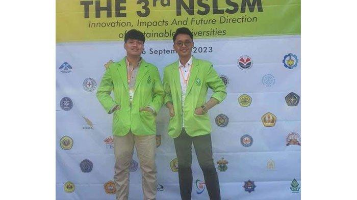 Mahasiswa Walisongo Campus Ambasador( WCA) Universitas Islam Negeri Walisongo yaitu Imam Adlan dan Eka Mulyo Yunus mengikuti The 3rd National Student Leaders on Sustainability Meeting (NSLSM) 2023