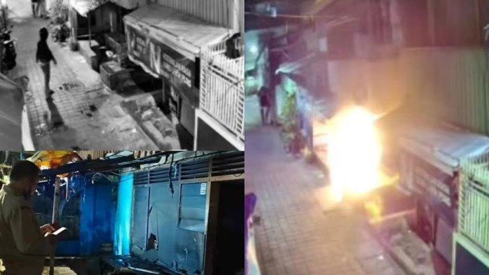 Menantu bakar rumah mertua di Makassar.