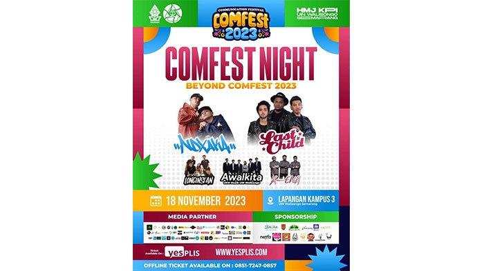 Menggelar Konser Bertajuk “Beyond The Journey of Creativity” Comfest 2023 Ajak Familia dan LadyFam Ambyar Bareng
