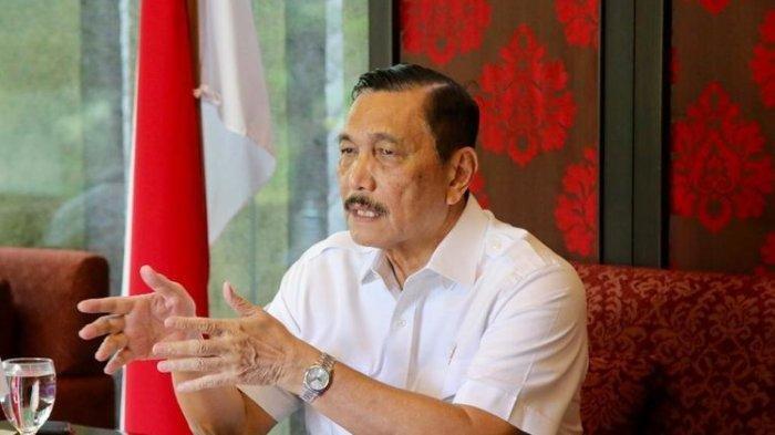 Menko bidang Kemaritiman dan Investasi Luhut Binsar Pandjaitan.